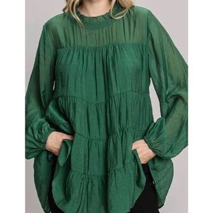 Brand new top. Perfect for transition to Spring!